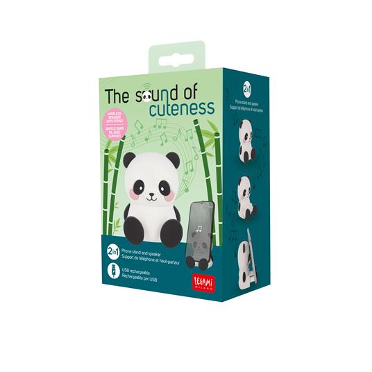 Casse altoparlanti. The Sound Of Cuteness - Wireless Speaker With Stand - Panda - 7