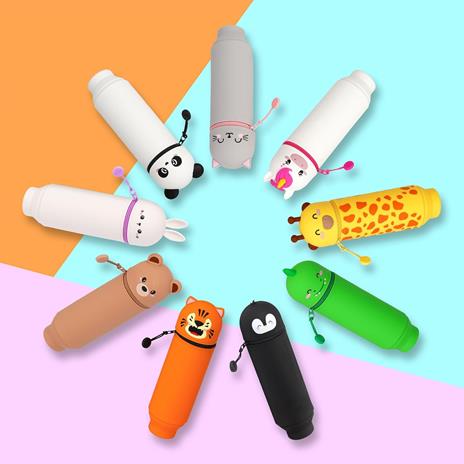 Astuccio In Silicone 2-In-1 - Kawaii - Panda - 4