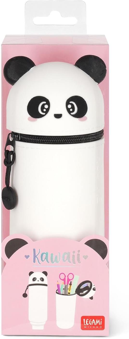Astuccio In Silicone 2-In-1 - Kawaii - Panda - 5