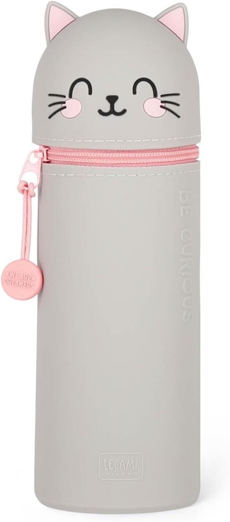 Astuccio In Silicone 2-In-1 - Kawaii - Gattino