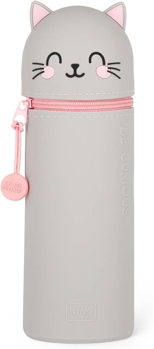 Astuccio In Silicone 2-In-1 - Kawaii - Gattino