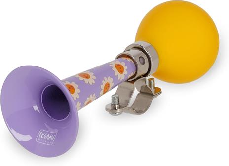 Legami Campanello Bike Horn, Clacson per Bici, Trombetta Biciclette Bambini, Resistente, Tema Daisy Gioventù Unisex