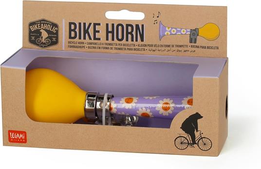 Legami Campanello Bike Horn, Clacson per Bici, Trombetta Biciclette Bambini, Resistente, Tema Daisy Gioventù Unisex - 3