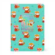 Quaderno a righe Red Panda