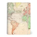 Spiral Notebook - Maxi - Travel