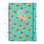Spiral Notebook - Maxi - Red Panda