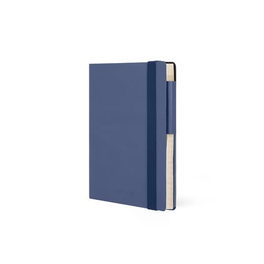 Agenda settimanale Legami 2024-2025, 18 mesi, Small Weekly Diary con Notebook - Blueberry - 9,5 x 13,5 cm - 4