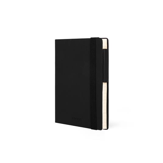 Agenda settimanale Legami 2024-2025, 18 mesi, Small Weekly Diary con Notebook - Black Diamond - 9,5 x 13,5 cm - 4