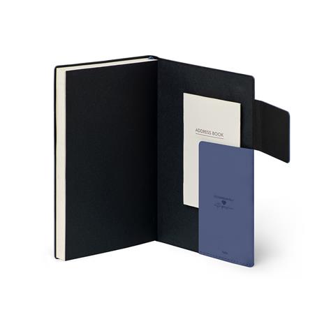 Agenda settimanale Legami 2024-2025, 18 mesi, Medium Weekly Diary con Notebook - Blueberry - 12 x 18 cm - 5