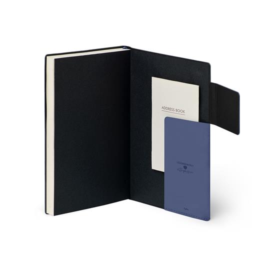 Agenda settimanale Legami 2024-2025, 18 mesi, Medium Weekly Diary con Notebook - Blueberry - 12 x 18 cm - 5