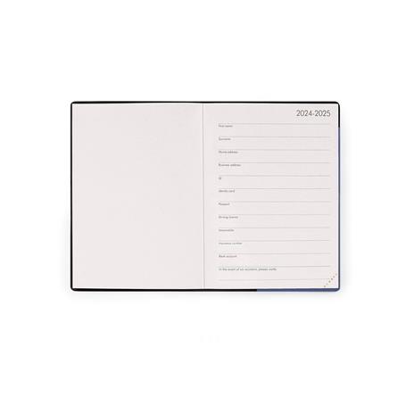 Agenda giornaliera Legami 2024/2025, 16 mesi, Small Daily Diary - Blueberry - 3