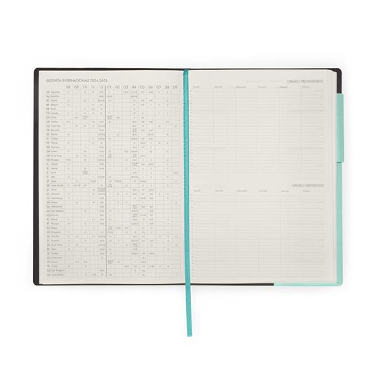 Agenda del docente settimanale Legami 2025, settimanale, 13 mesi, Large Weekly Diary - Milk & Mint - 4