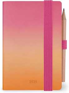 Cartoleria Agenda bigiornaliera Mini Legami 12 Mesi - 2025  - Mini 2-Day Diary - Golden Hour Legami