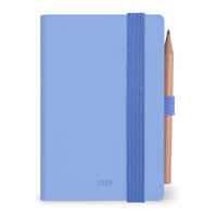 Cartoleria Agenda bigiornaliera Mini Legami 12 Mesi - 2025  - Mini 2-Day Diary - Cornflower Legami