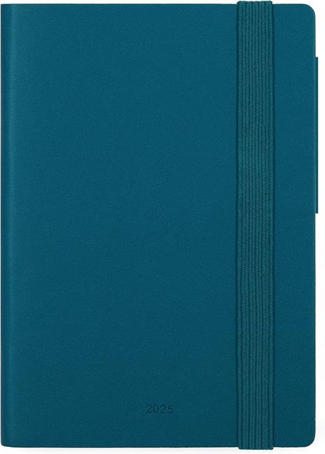 Agenda settimanale Mini Legami 12 Mesi - 2025  - Mini Weekly Diary - Teal Blue