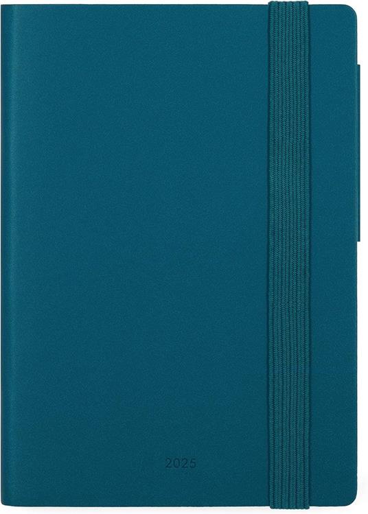 Agenda settimanale Mini Legami 12 Mesi - 2025  - Mini Weekly Diary - Teal Blue