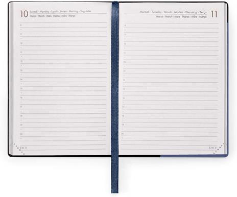 Agenda giornaliera Legami 12 Mesi - 2025 - Small Daily Diary - Blueberry - 3