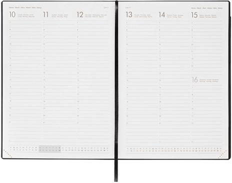Agenda settimanale Maxi Legami 12 Mesi - 2025 - Ma x i Weekly Diary - Black Diamond - 2
