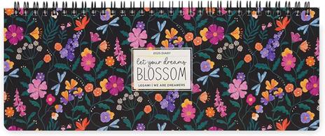 Desk Planner Legami 12 Mesi - 2025  - Desk Planner - Wildflowers