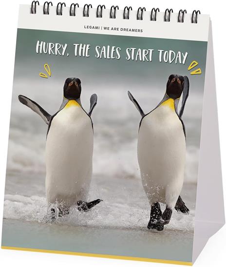Calendario da Tavolo 2025 Legami - Take It Easy - 12 x 14,5 - 2