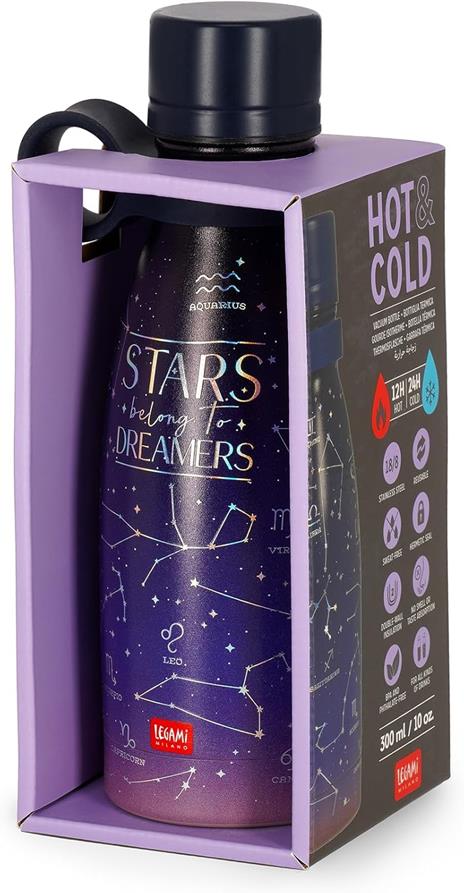 Bottiglia Sottovuoto - Caldo & Freddo - Mini - Stelle - 4