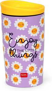 Idee regalo Bottiglia Sottovuoto - Caldo & Freddo - Tumbler - Margherite Legami