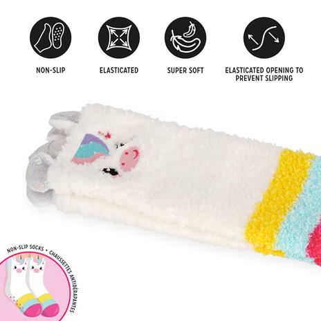 It's a Match! - Calze antiscivolo per bambini. Non-Slip Socks - Unicorn - Kid Size - 3