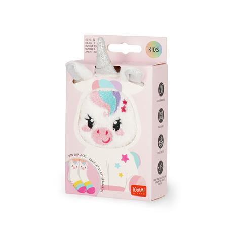 It's a Match! - Calze antiscivolo per bambini. Non-Slip Socks - Unicorn - Kid Size - 4
