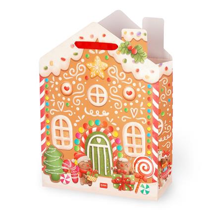 Sacchetto regalo Gift Bag - X-Large - Gingerbread House
