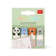 Legami - Segnapagina Adesivi Keep in Mind, 80 Segnapagina Adesivi (20 x 4), Tema Cute Animals, 7 x 5.5 cm