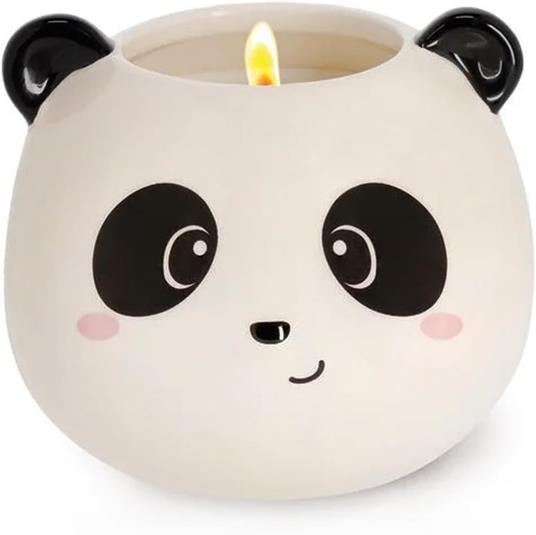 Scented Candle - Panda - 250Gr - White Tea - 3