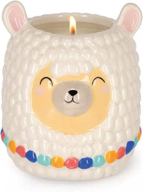 Scented Candle - Llama - 250Gr - Lime Blossom & Vanilla - 3
