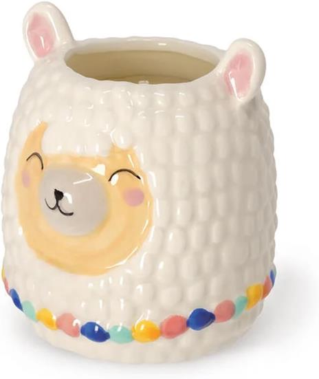 Scented Candle - Llama - 250Gr - Lime Blossom & Vanilla - 4