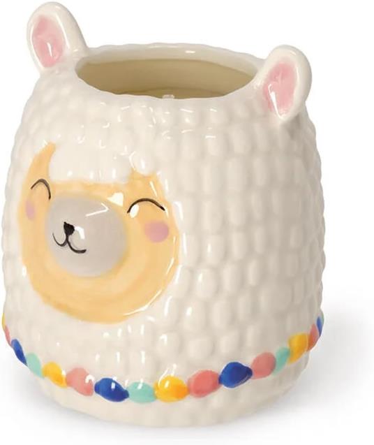 Scented Candle - Llama - 250Gr - Lime Blossom & Vanilla - 4