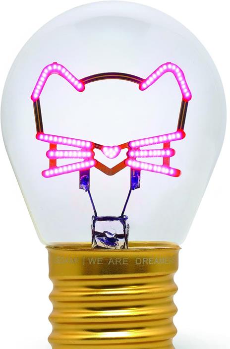 Bulb Fiction - Lightbulb-Shaped Table Lamp - Kitty - 2