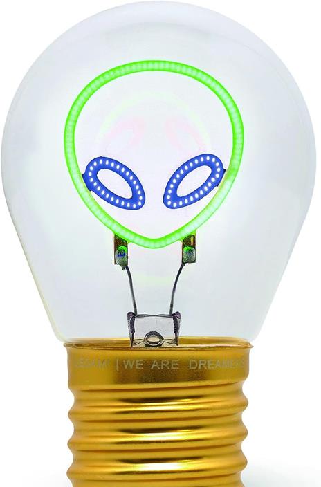 Bulb Fiction - Lightbulb-Shaped Table Lamp - Alien - 2
