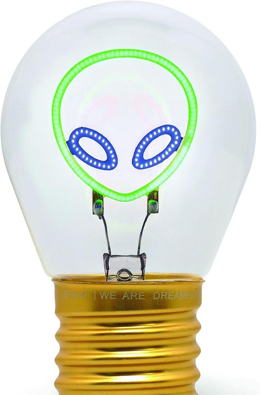 Bulb Fiction - Lightbulb-Shaped Table Lamp - Alien - 2
