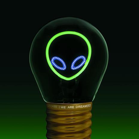 Bulb Fiction - Lightbulb-Shaped Table Lamp - Alien - 3
