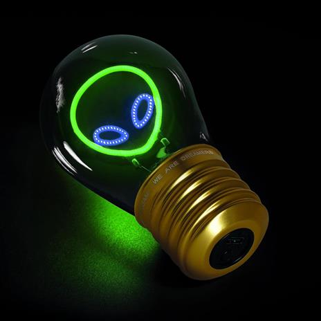 Bulb Fiction - Lightbulb-Shaped Table Lamp - Alien - 4