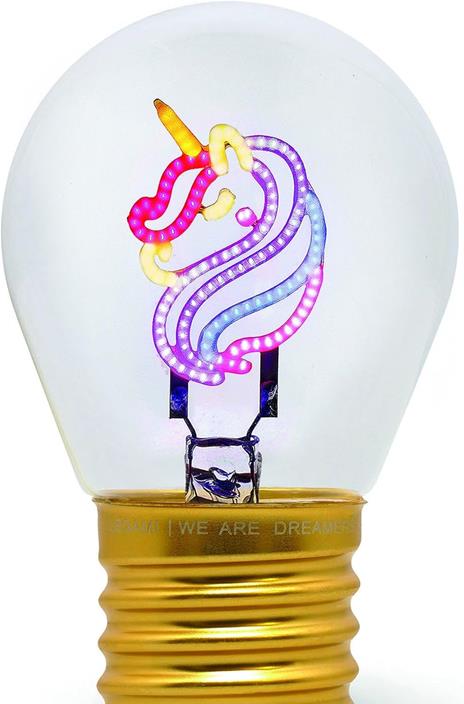 Bulb Fiction - Lightbulb-Shaped Table Lamp - Unicorn - 2