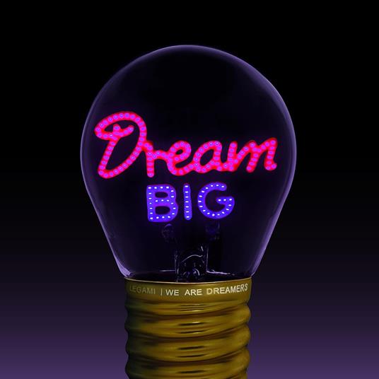 Bulb Fiction - Lightbulb-Shaped Table Lamp - Dream Big - 3