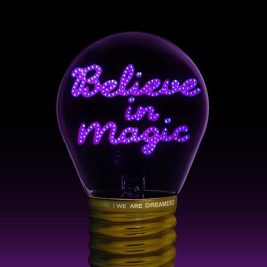 Bulb Fiction - Lightbulb-Shaped Table Lamp - Believe In Magic - 3