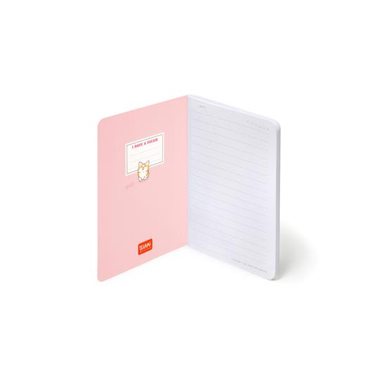 Quaderno a Righe Small - Corgi - 2