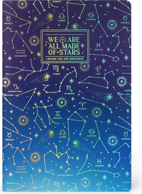 Quaderno a Righe Medium - Stars