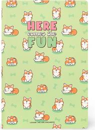 Quaderno a Righe Medium - Corgi