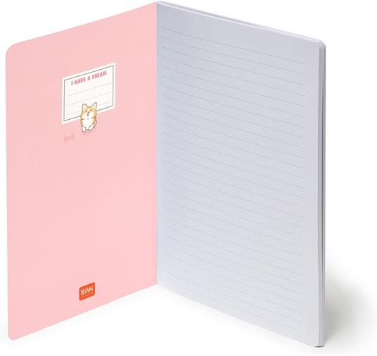 Quaderno a Righe Medium - Corgi - 2