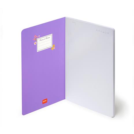 Quaderno a Pagine Bianche Medium - Flowers - 2