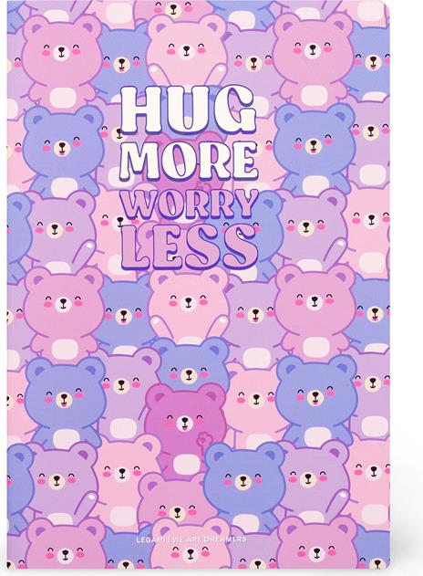 Quaderno a Pagine Bianche Medium - Teddy Bear