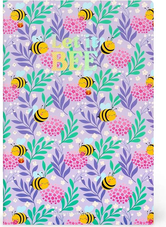 Quaderno a Righe Large - Bee