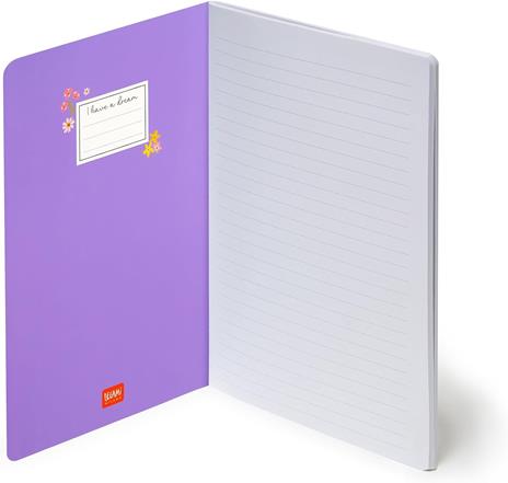 Quaderno a Righe Large - Flowers - 2